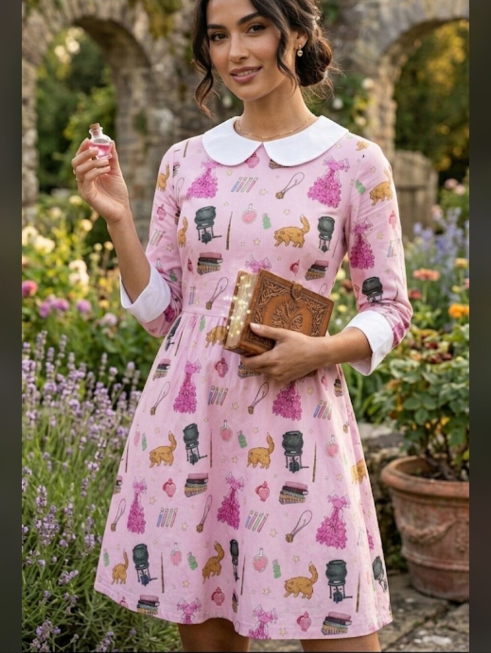 Cakeworthy Harry Potter collection Hermione Granger Collared Dress